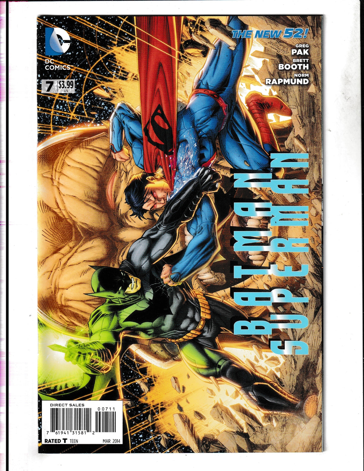 Batman/Superman #7 (2014) DC Comics