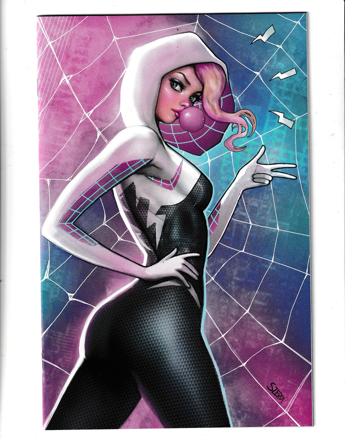 Spider-Gwen: The Ghost Spider #1 (2024) Szerdy Exclusive Virgin Marvel Comics