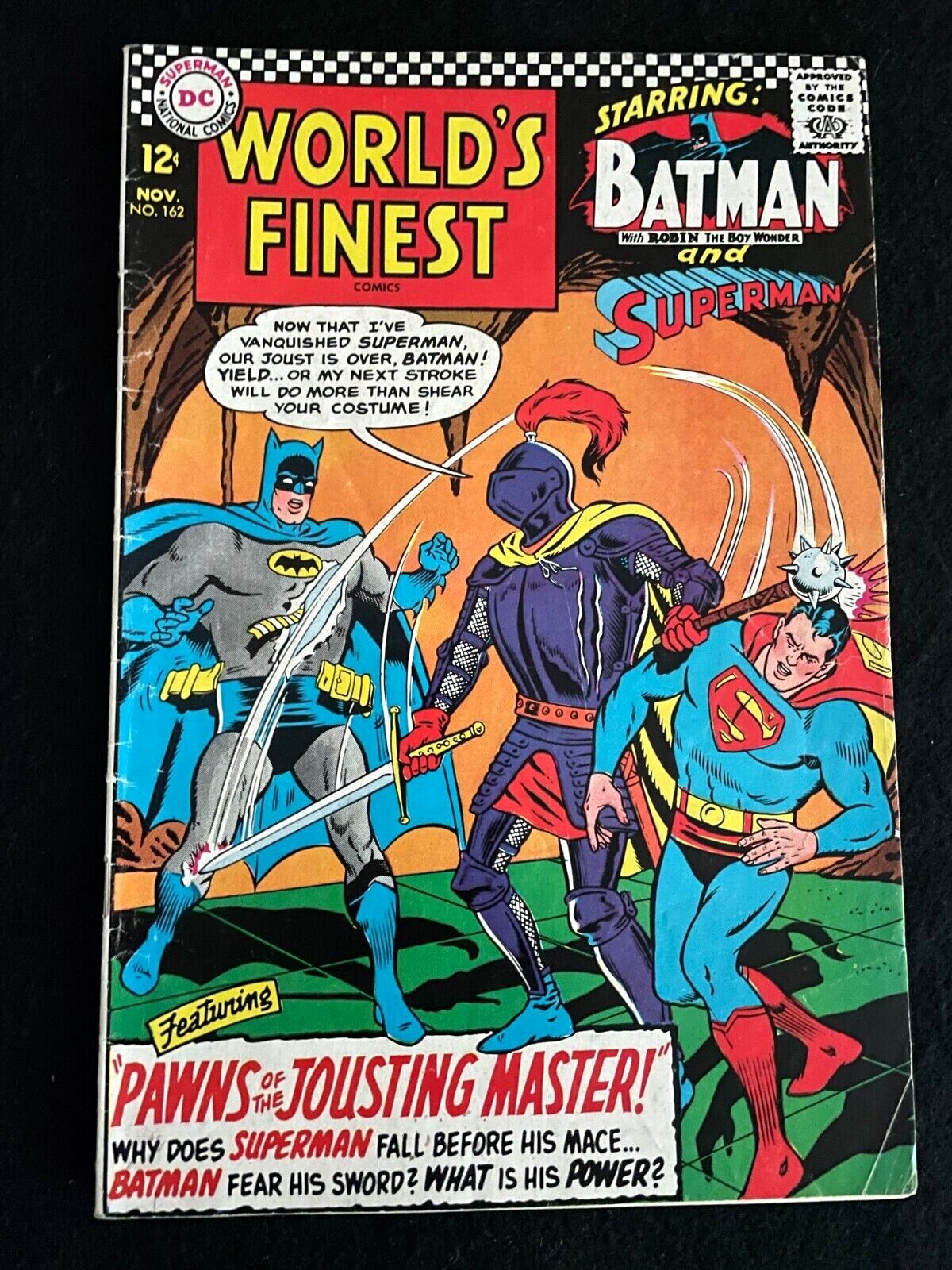 World's Finest #162 1966 Batman and Superman - DC