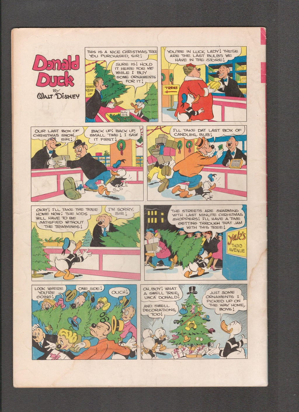 Walt Disney's Christmas Parade #4 (1966) Gold Key Comics