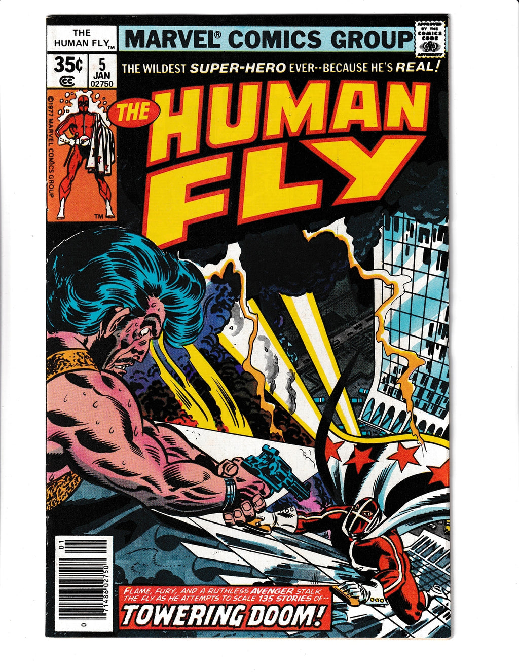 Human Fly #5 (1978) Bill Mantlo Marvel Comics