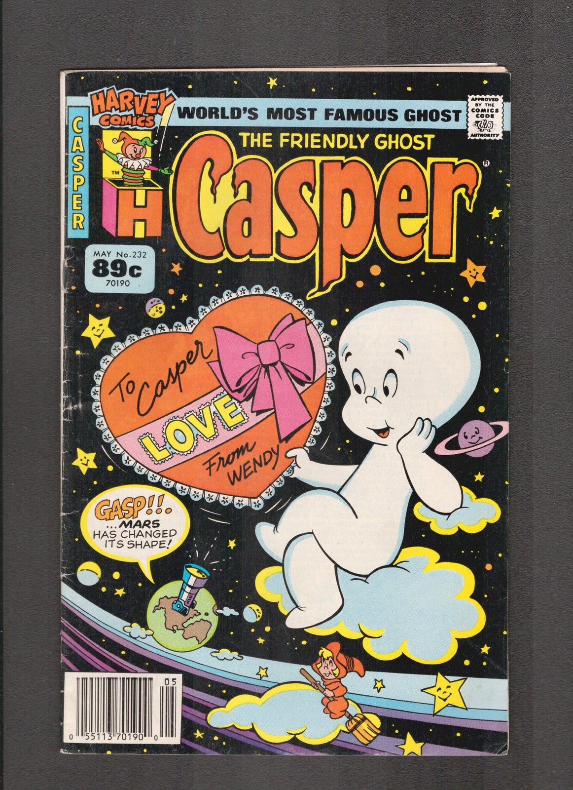 Friendly Ghost, Casper #232 (1987) Harvey Comics