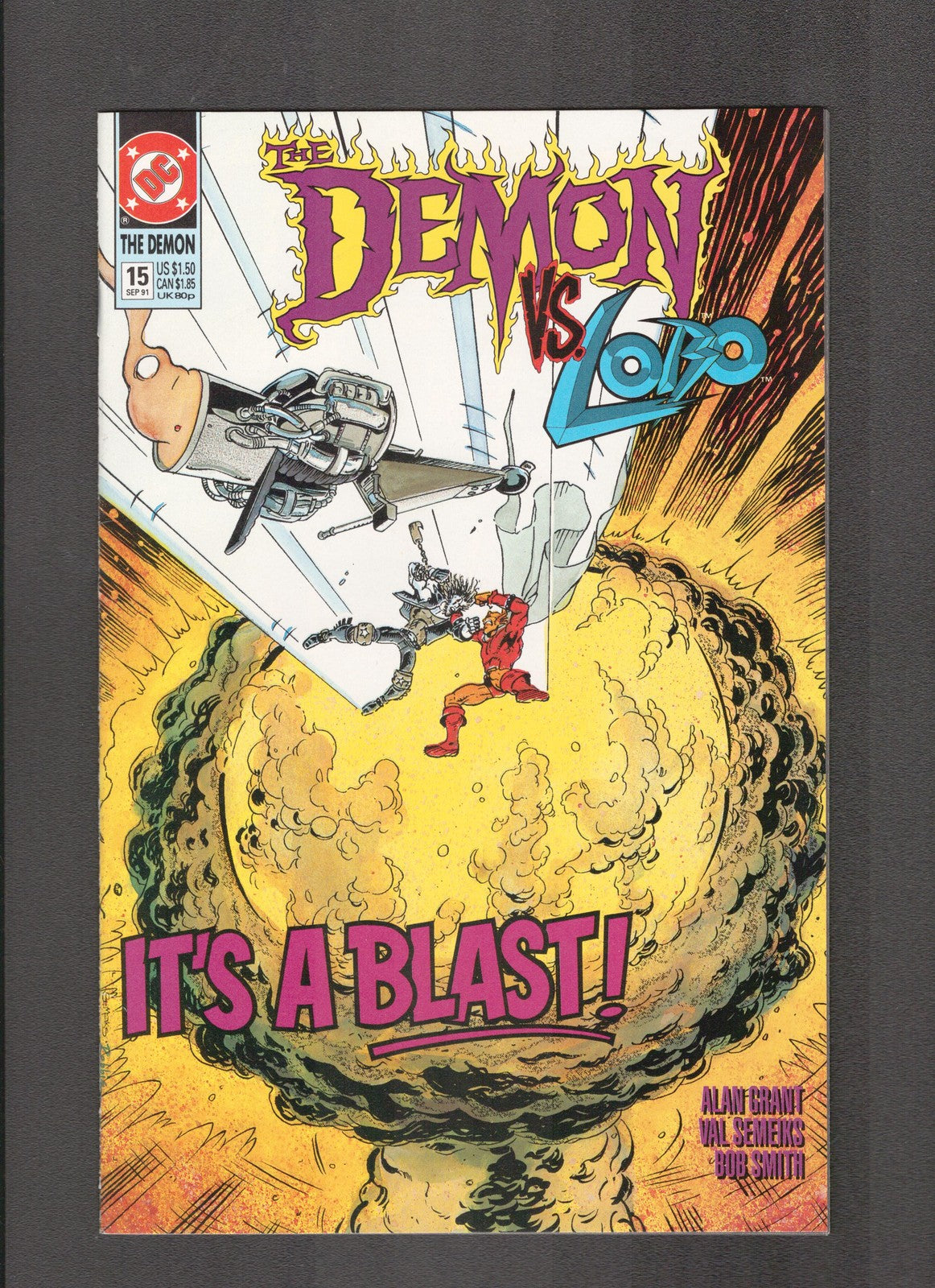 Demon #15 (1991) HIGH GRADE - Val Semieks DC Comics