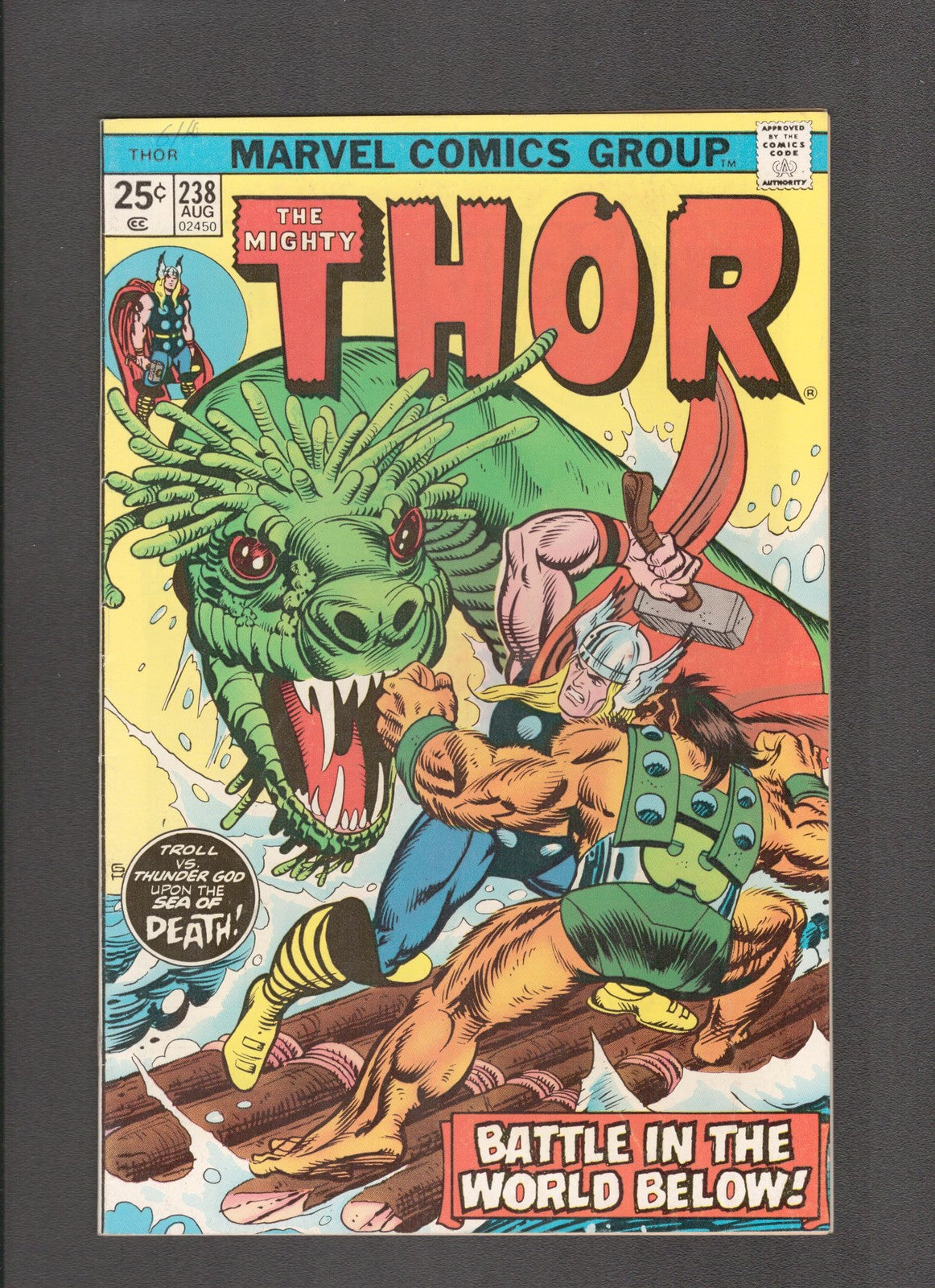 Thor #238 (1975) MVS Stamp #94 Electro Marvel Comics
