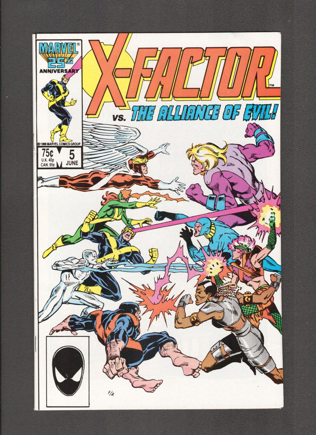 X-Factor #5 (1986) 1st Apocalypse Cameo Marvel Comics