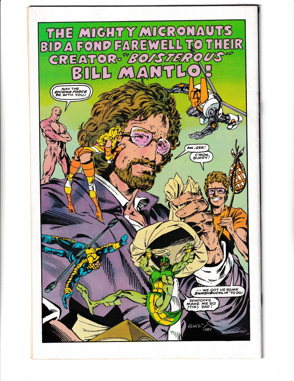 Micronauts #58 (1984) Marvel Comics