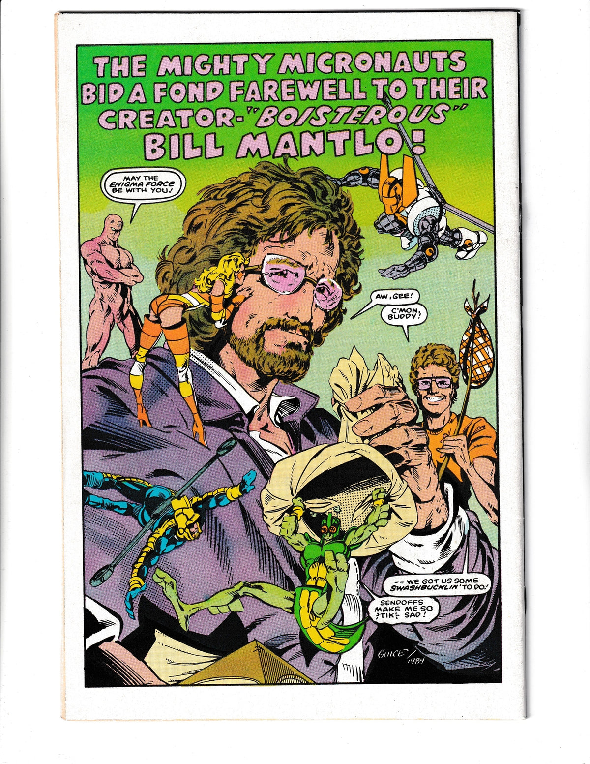 Micronauts #58 (1984) Marvel Comics