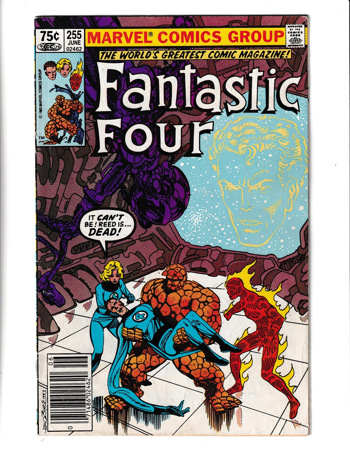 Fantastic Four #255 (1983) Canadian Newsstand Marvel Comics