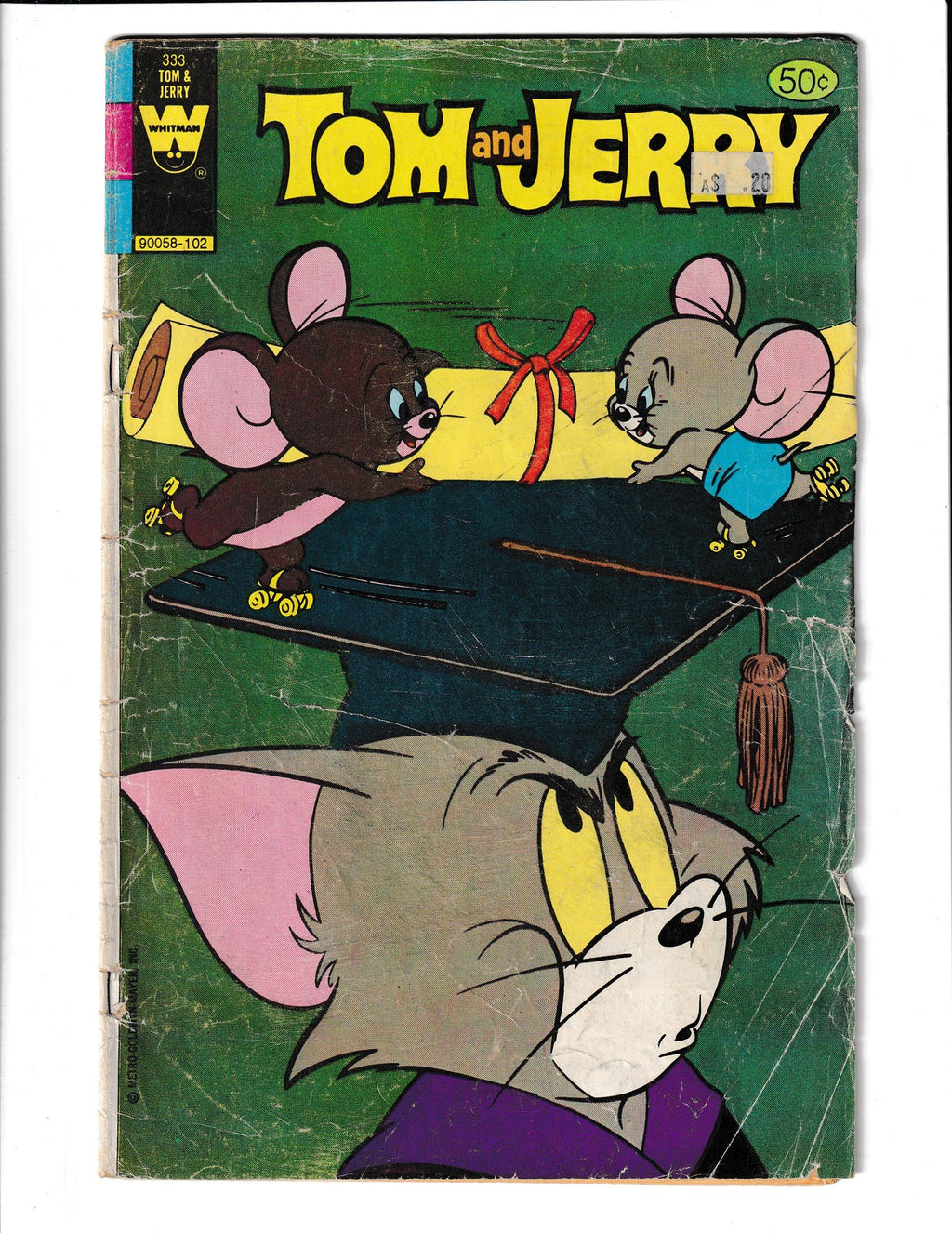 Tom and Jerry #333 (1981) Whitman Comics SKU:3336