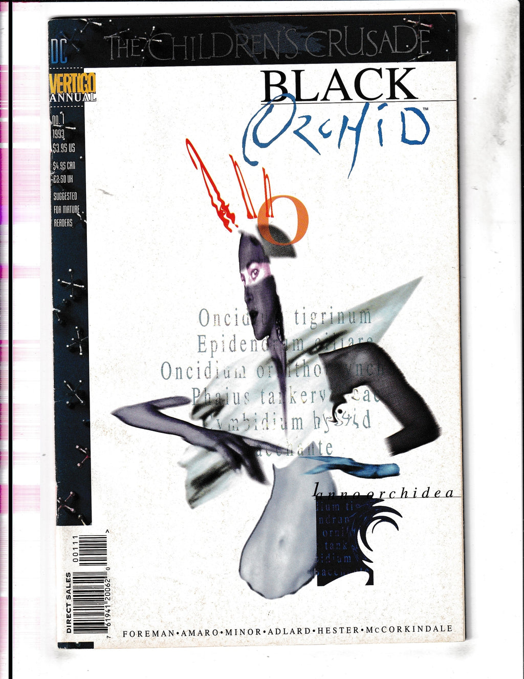 Black Orchid Annual #1 (1993) Vertigo Comics