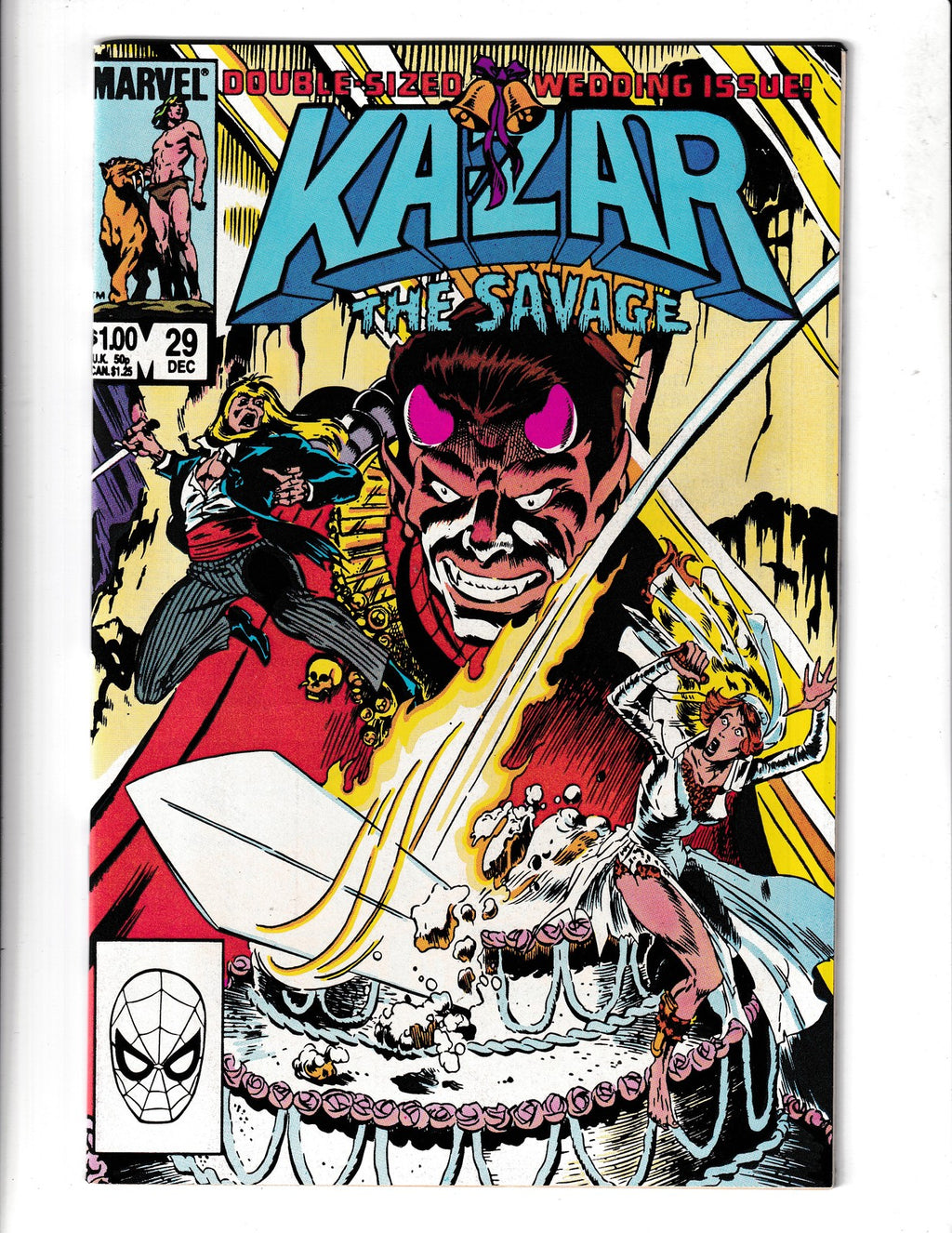 Ka-Zar the Savage #29 (1983) Marriage Ka-Zar and Shanna Marvel Comics
