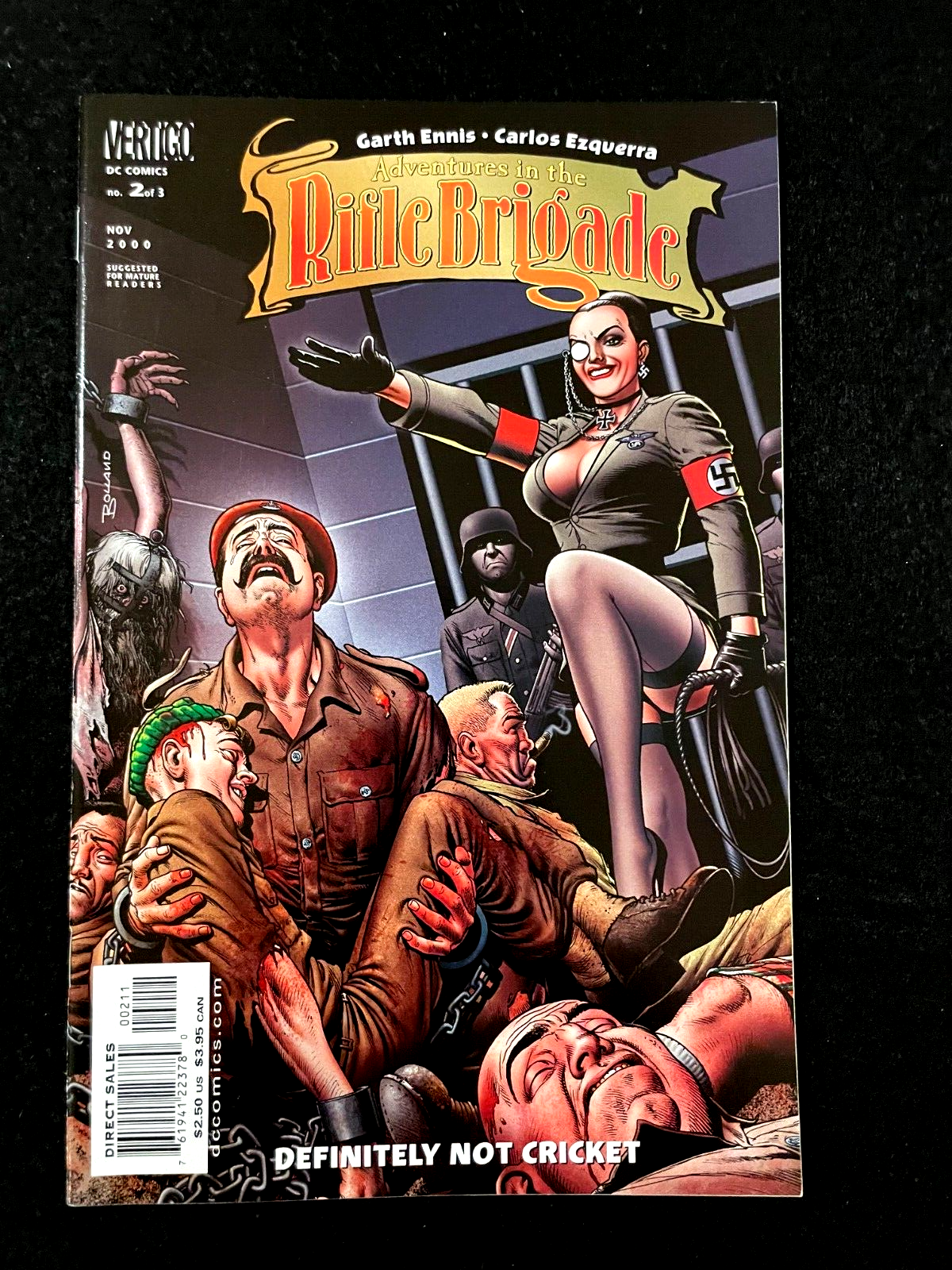 Adventures in the Rifle Brigade - Complete Set of 3 #1-3 (2003) Vertigo Comics