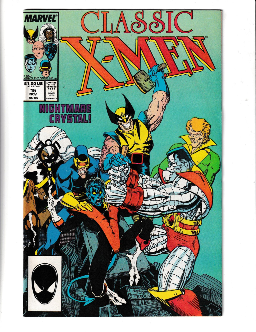 Classic X-Men #15 (1987) Marvel Comics