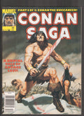 Conan Saga #45 (1990) John Buscema, Roy Thomas Marvel Magazine Comics