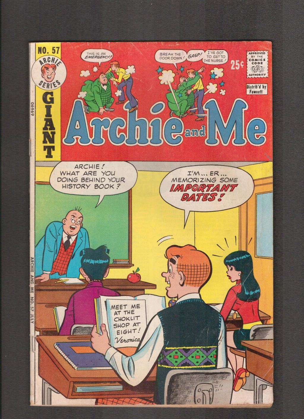 Archie and Me #57 (1973) Archie Comics