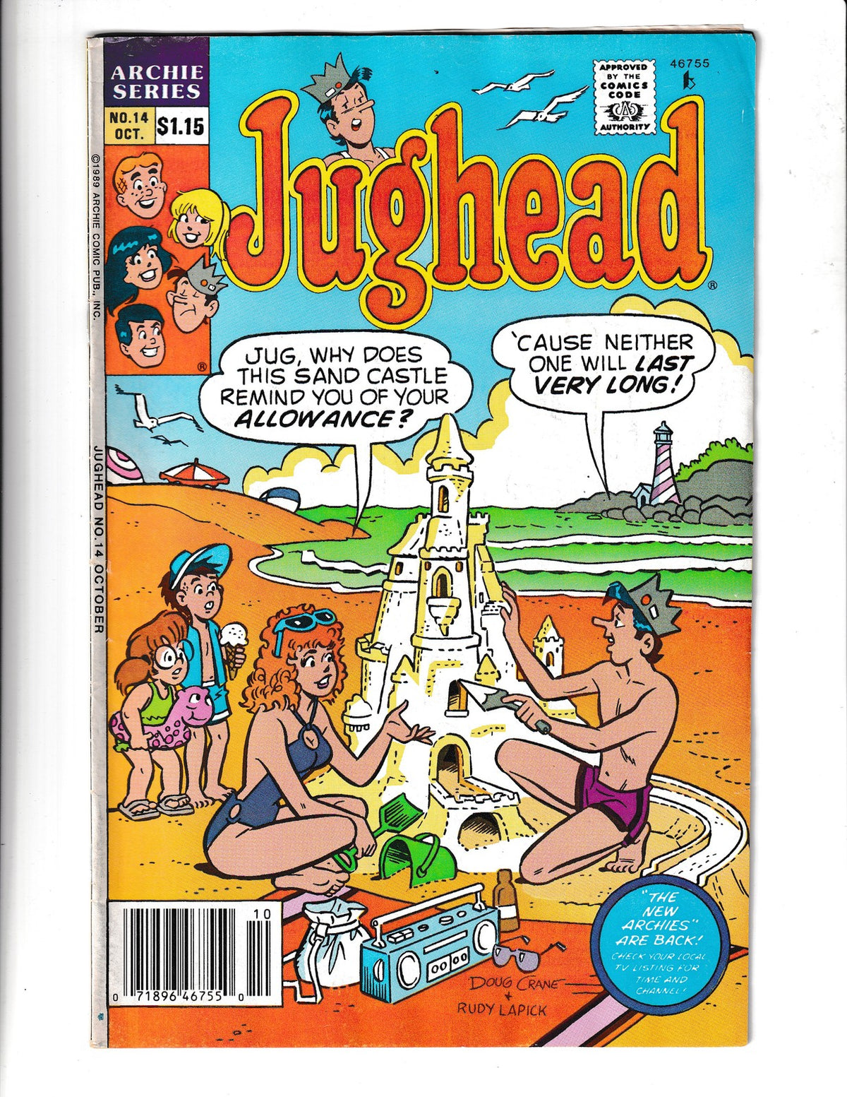 Jughead #14 (1989) Archie Comics SKU:3024