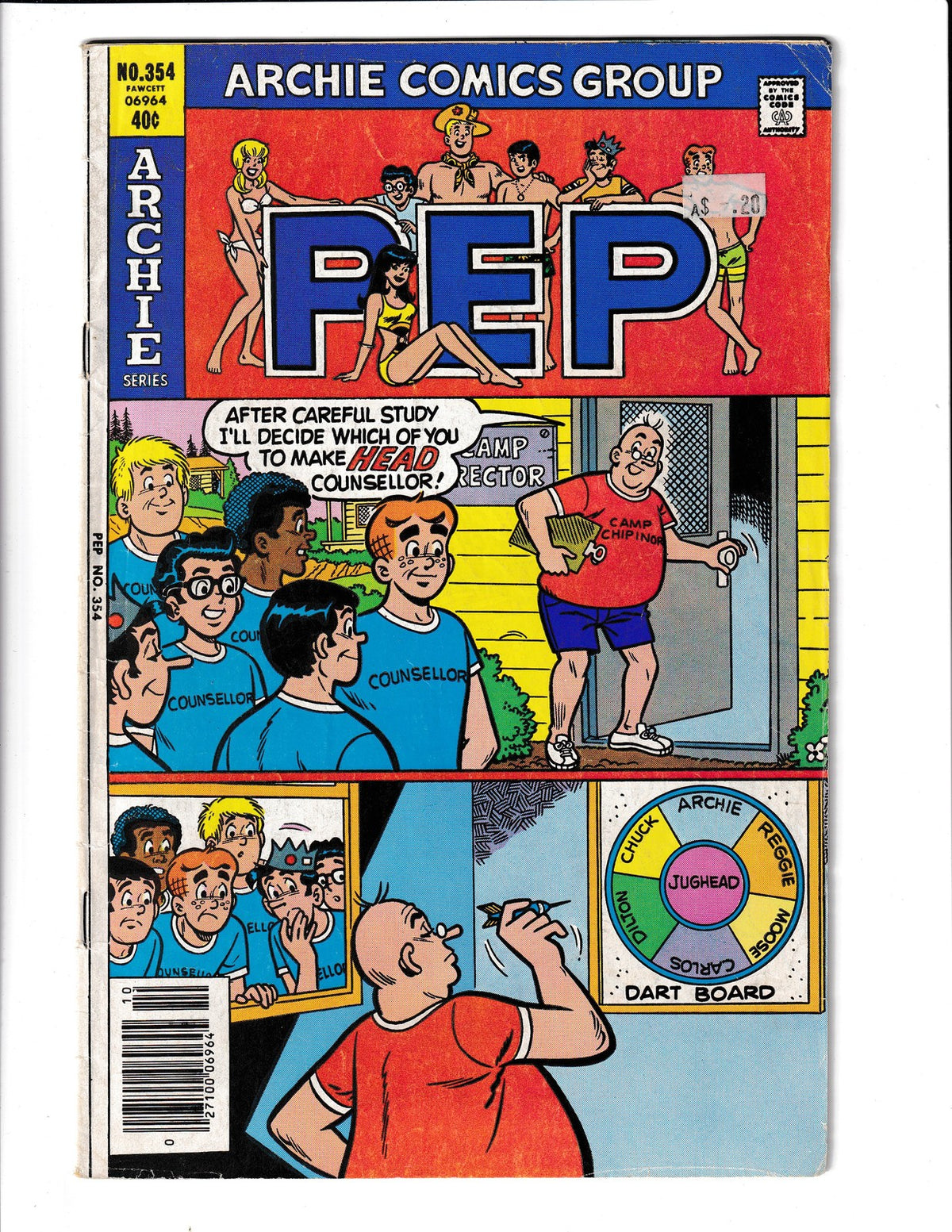 PEP comics #354 (1979) Archie Comics SKU:3326