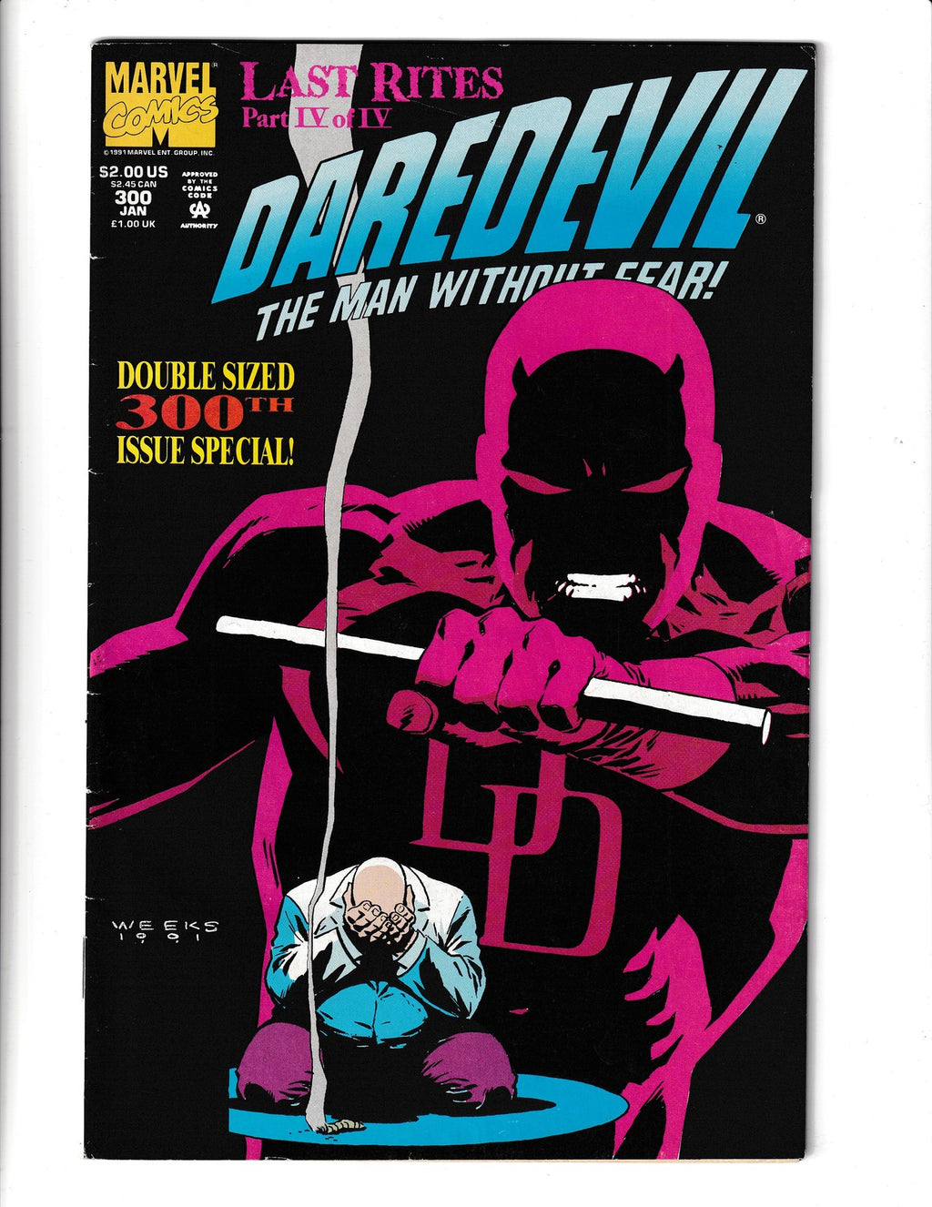 Daredevil #300 (1992) Marvel Comics