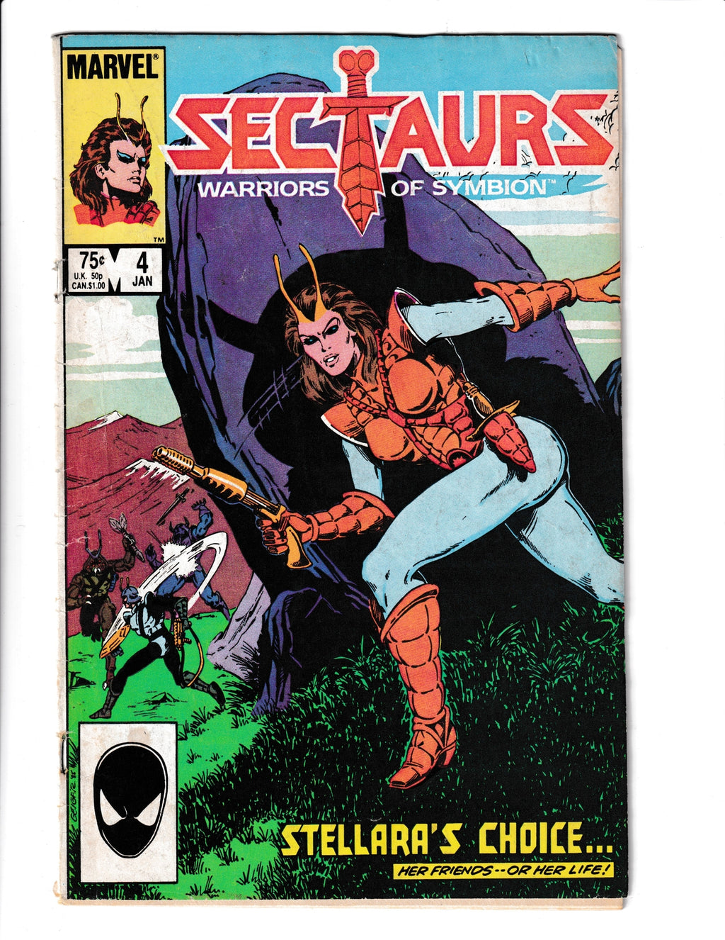 Sectaurs #4 (1986) Marvel Comics