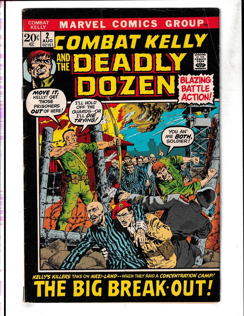 Combat Kelly #2 (1972) Marvel Comics