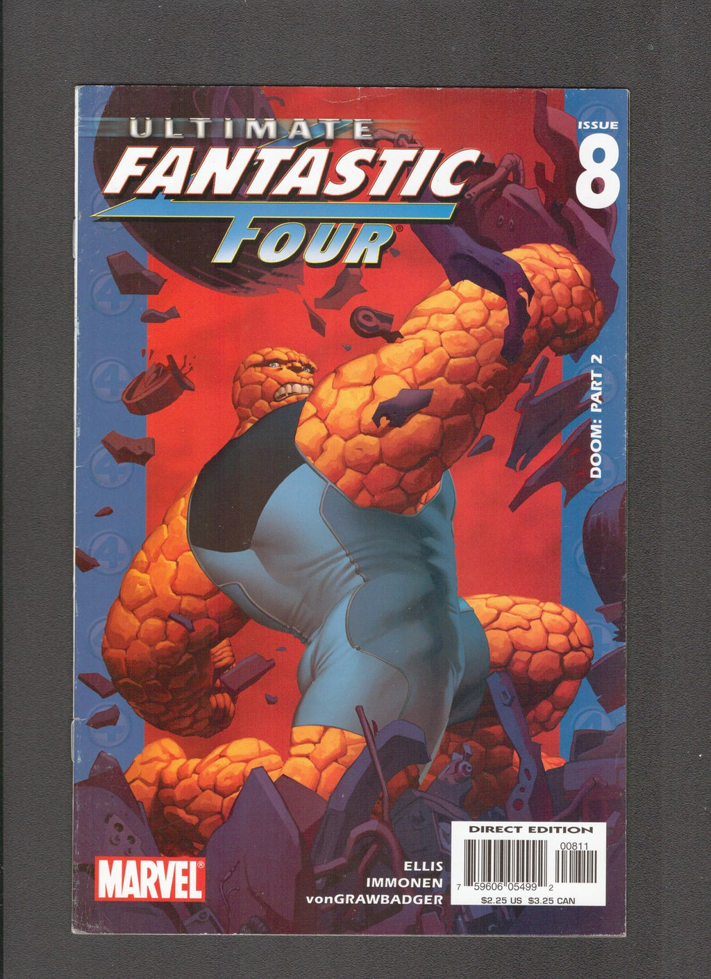 Ultimate Fantastic Four #8 (2004) Immonen Marvel Comics