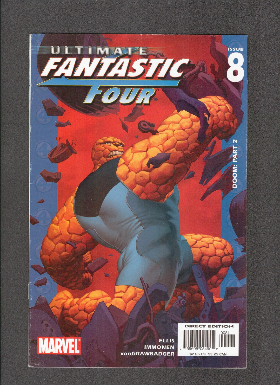 Ultimate Fantastic Four #8 (2004) Immonen Marvel Comics