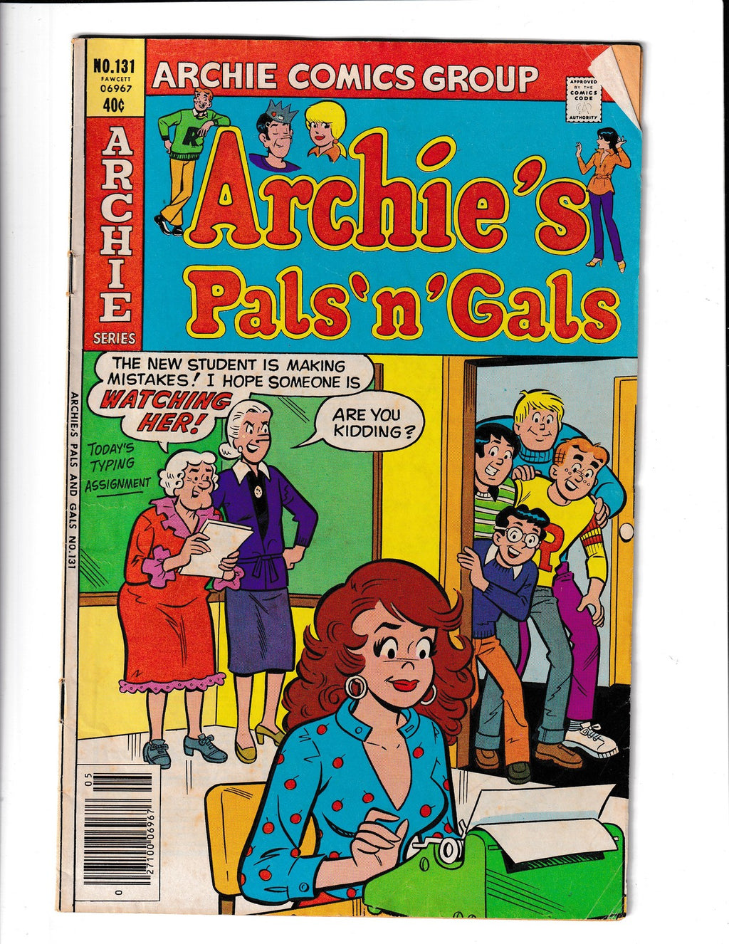 Archie's Pals 'n' Gals #131 (1979) Archie Comics SKU:3537