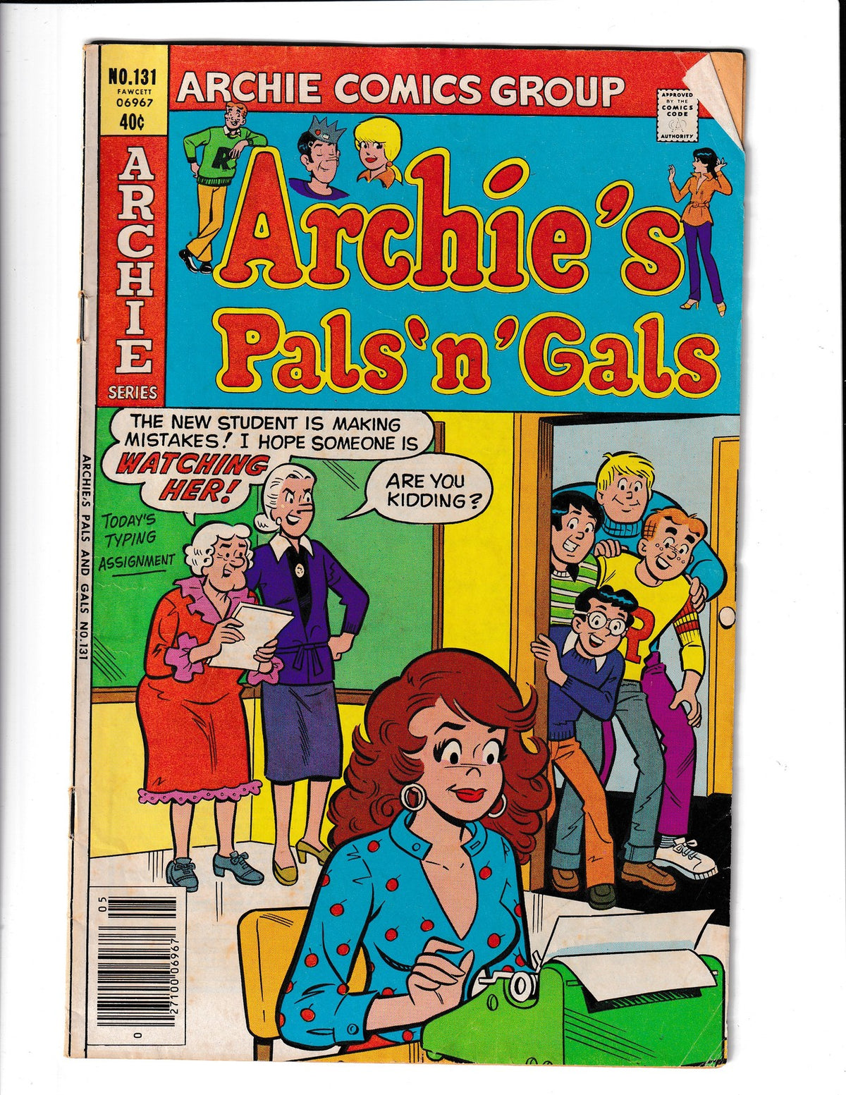 Archie's Pals 'n' Gals #131 (1979) Archie Comics SKU:3537