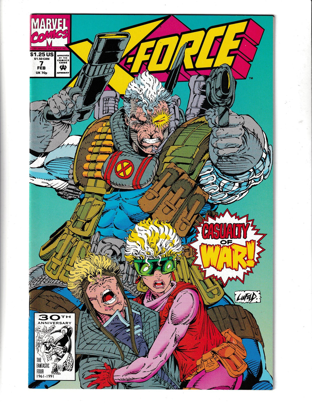 X-Force #7 (1992) Marvel Comics SKU:2754