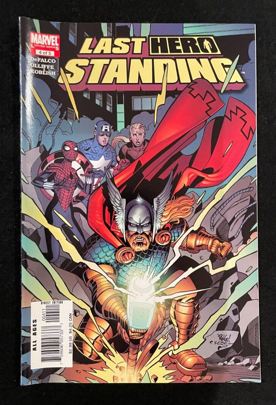 Last Hero Standing - Complete Set of 5 #1-5 (2005) Marvel Comics