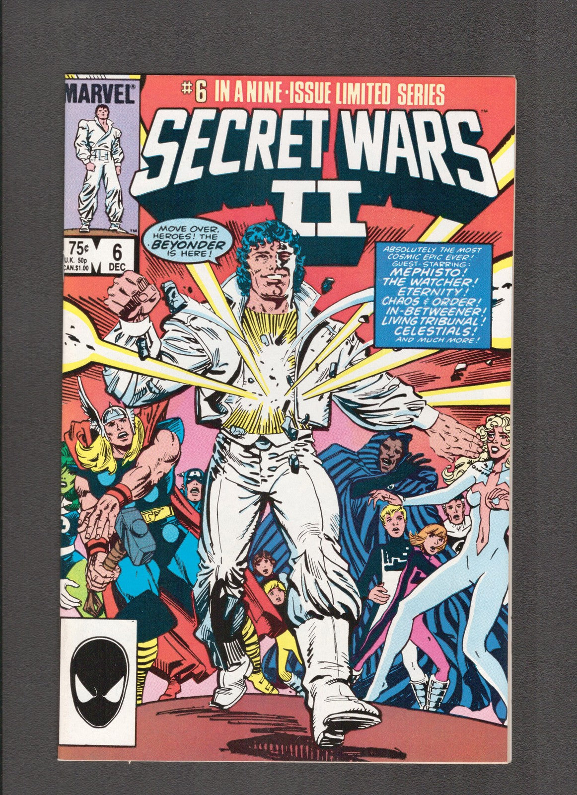Secret Wars II #6 (1986) Al Milgrom - Steve Leialoha Marvel Comics