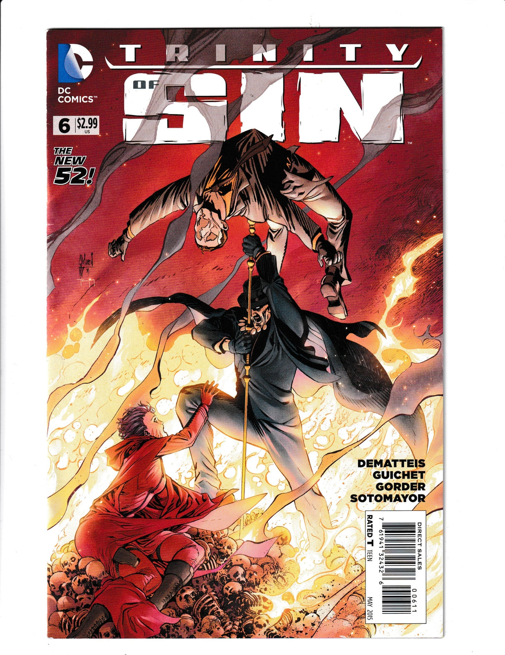 Trinity of Sin #6 (2015) DC Comics SKU:1147