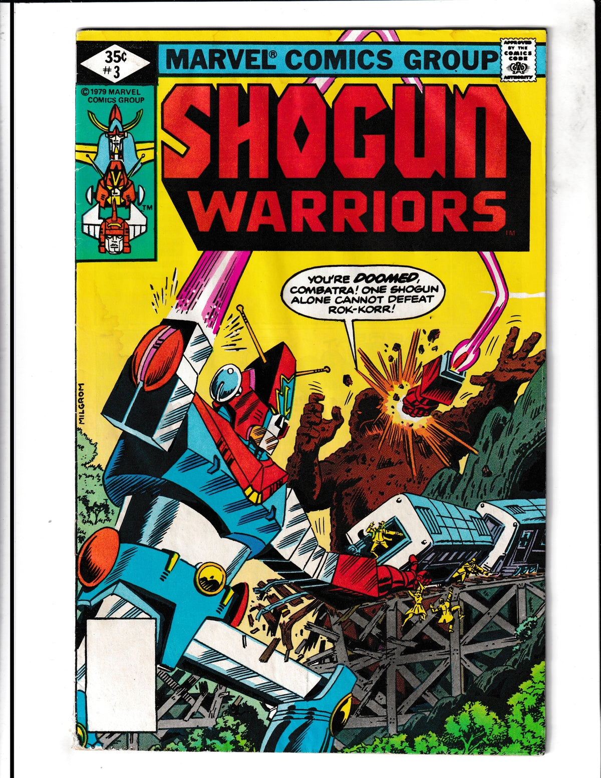 Shogun Warriors #3 (1979) Marvel Comics SKU:1387
