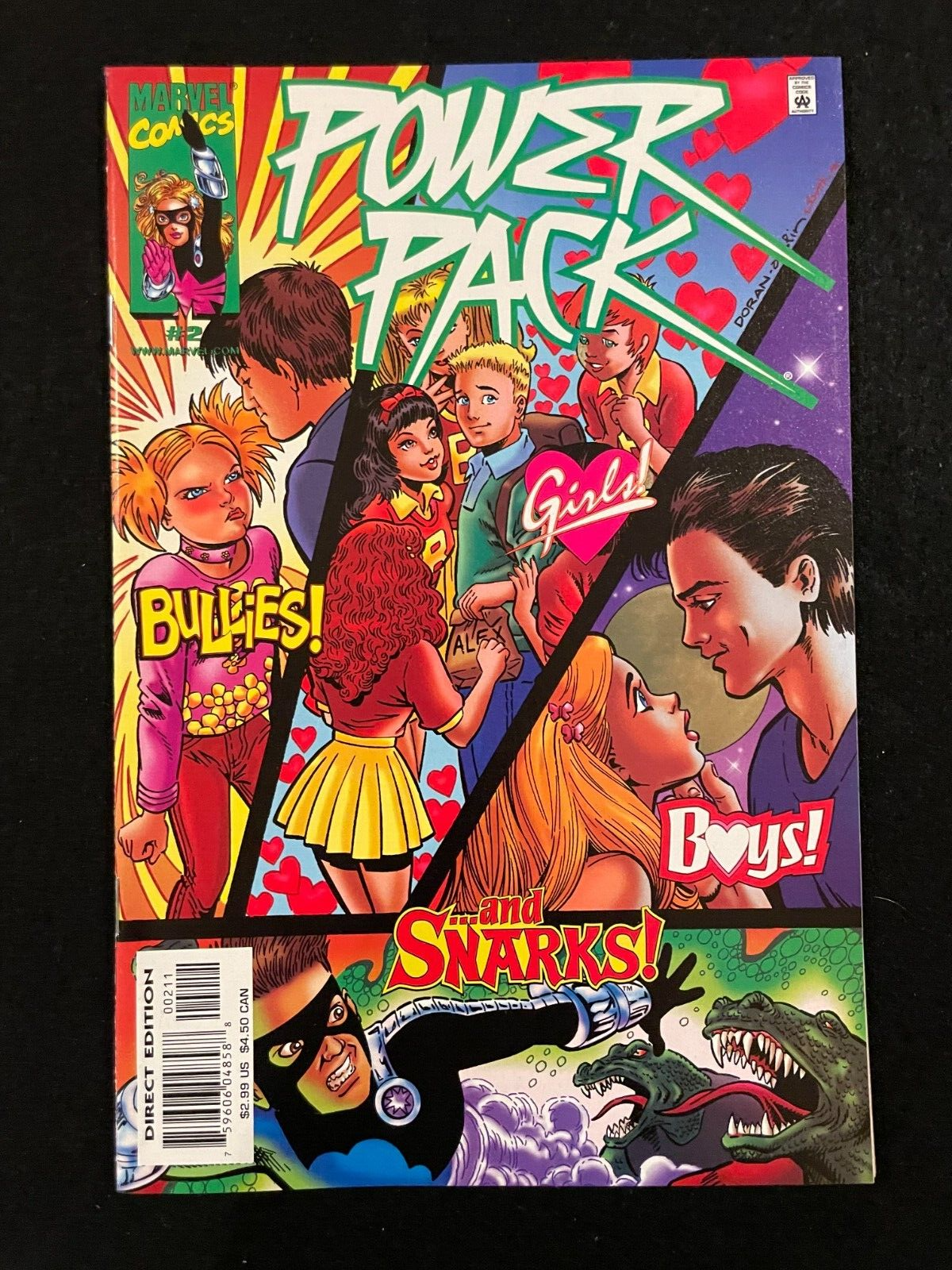 Power Pack - Complete Set of 4 #1-4 (2000) Marvel Comics