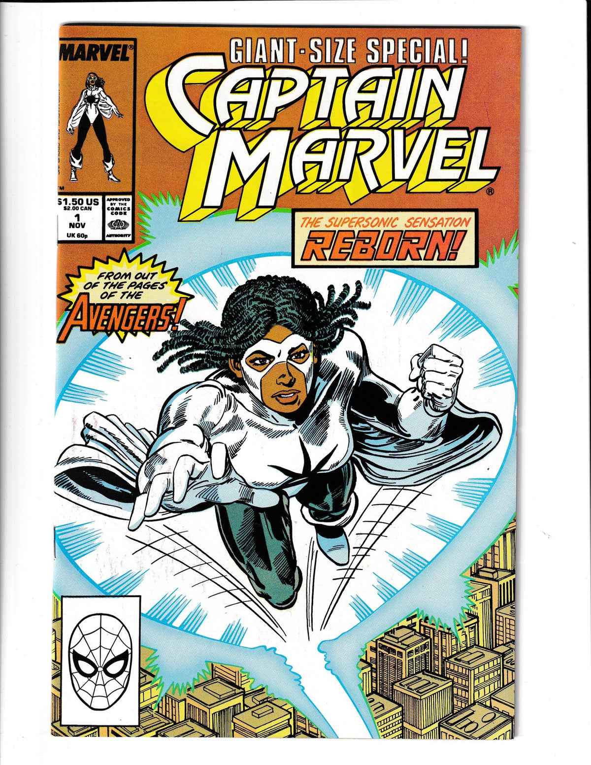 Captain Marvel: Giant-Size Special #1 (1989) Monica Rambeau Marvel Comics