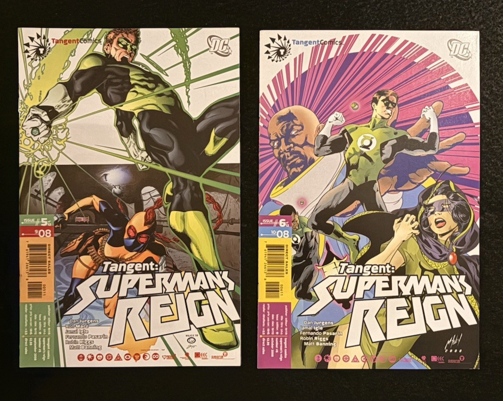 Tangent: Superman's Reign - Complete Set of 12 #1-12 (2008) Tangent Comics