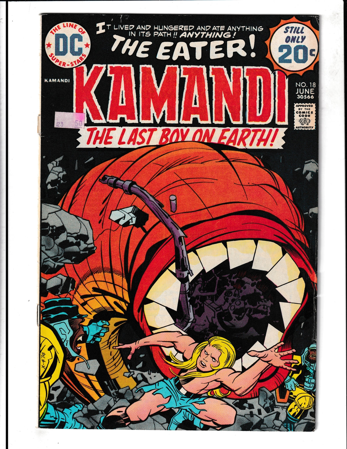 Kamandi, The Last Boy On Earth #18 (1974) DC Comics SKU:1304
