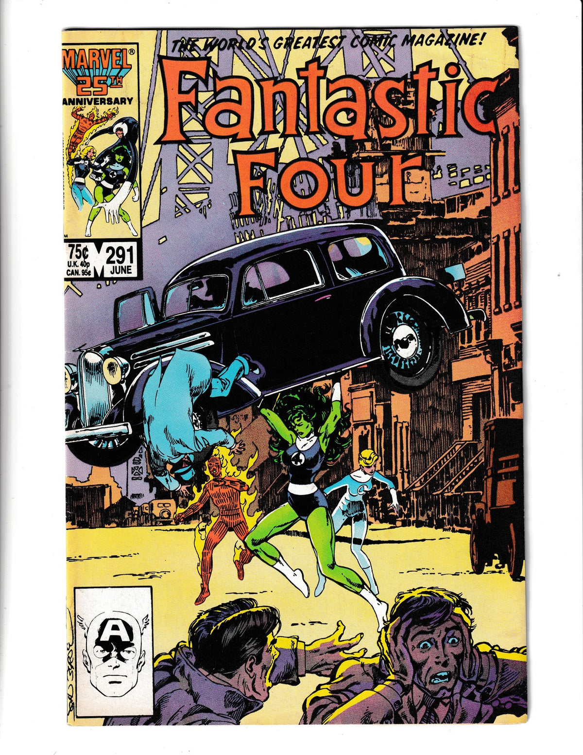 Fantastic Four #291 (1986) Marvel Comics SKU:2415