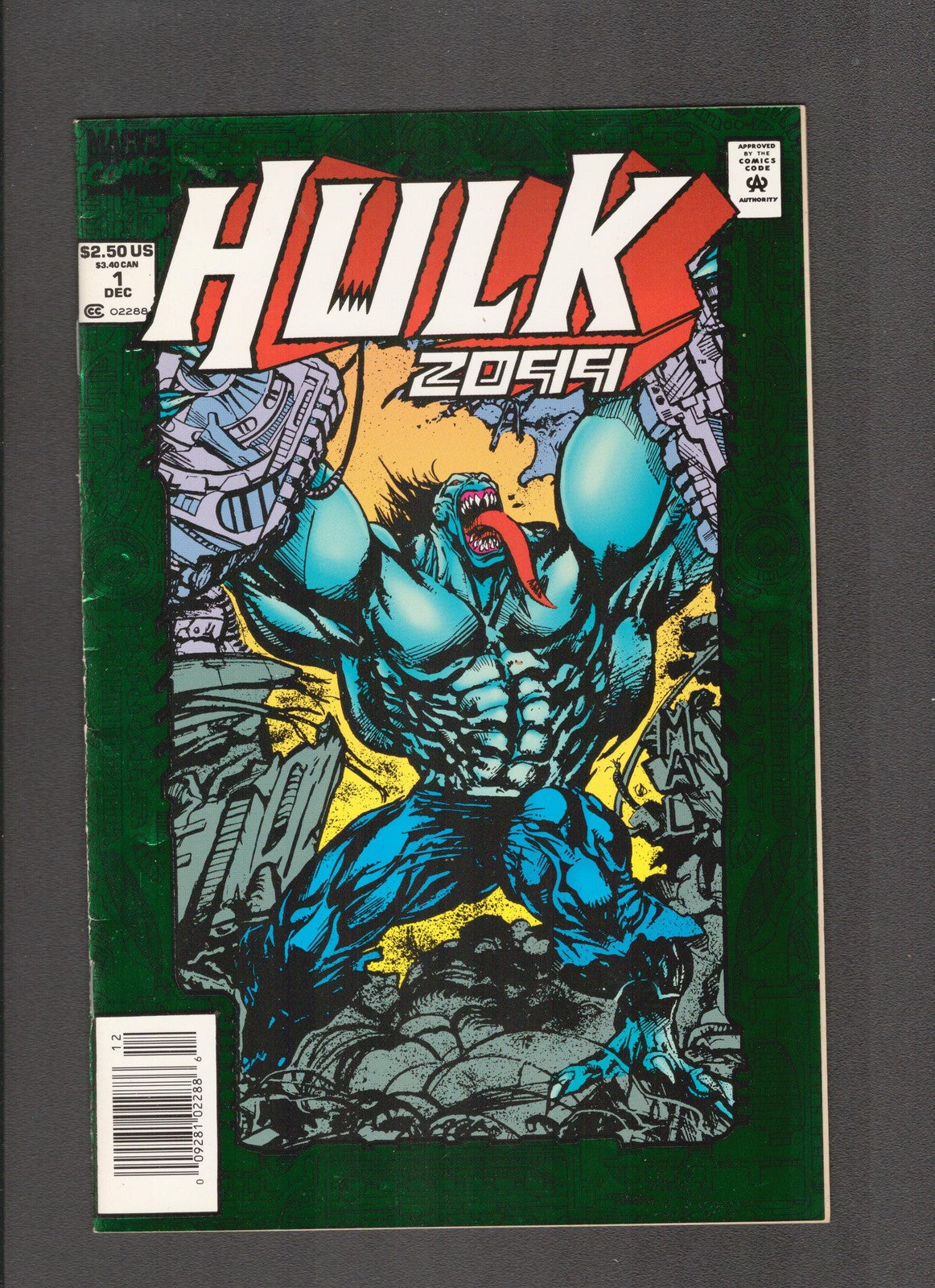 Hulk: 2099 #1 (1994) Green Foil Marvel Comics