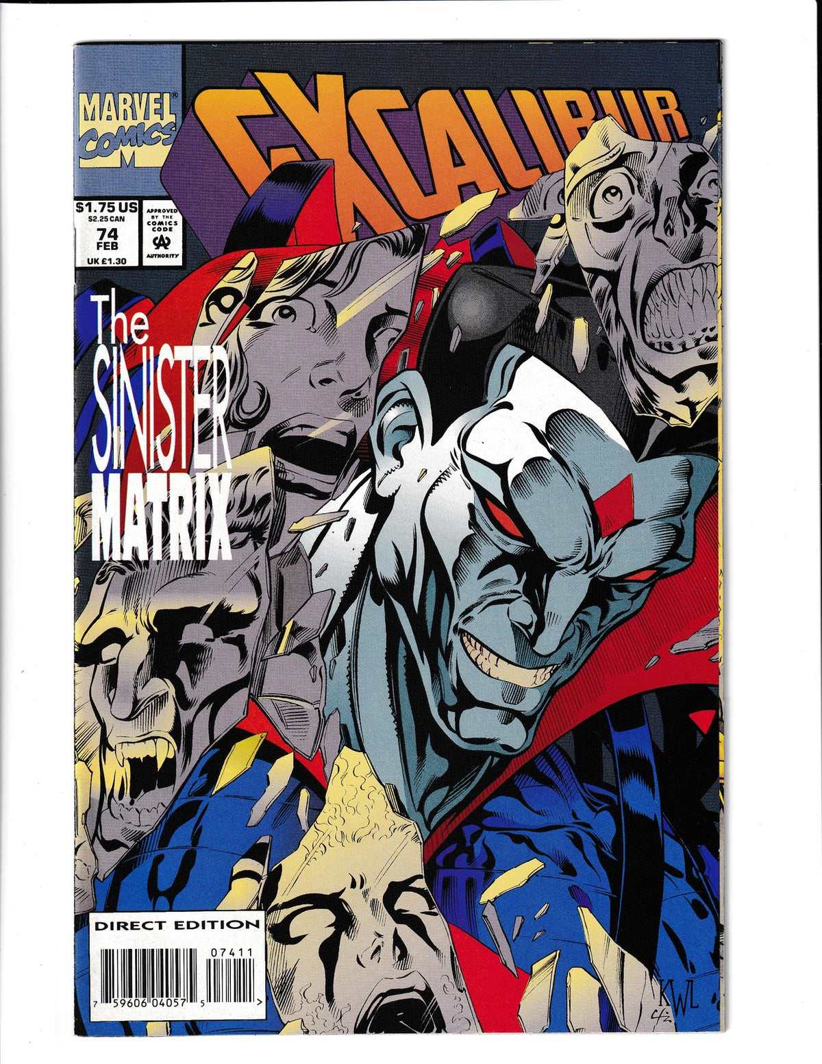 Excalibur #74 (1994) Marvel Comics