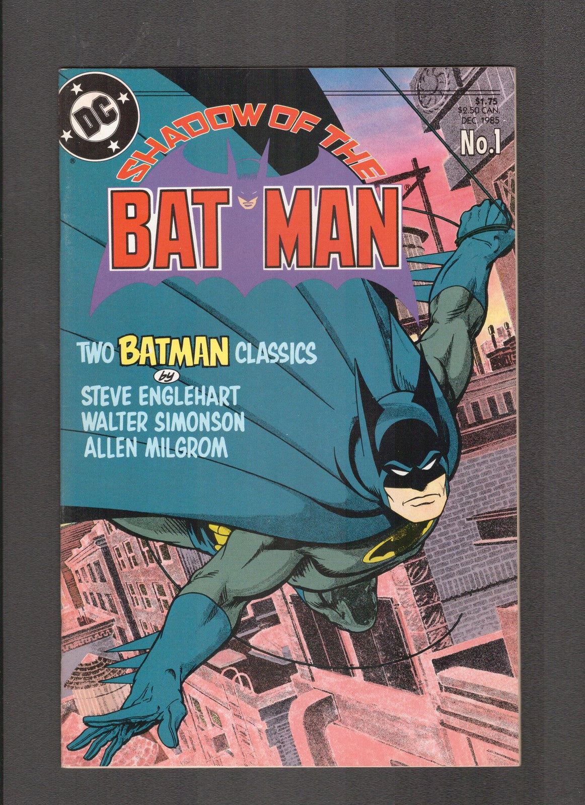 Shadow of the Bat-Man #1 (1985) DC Comics
