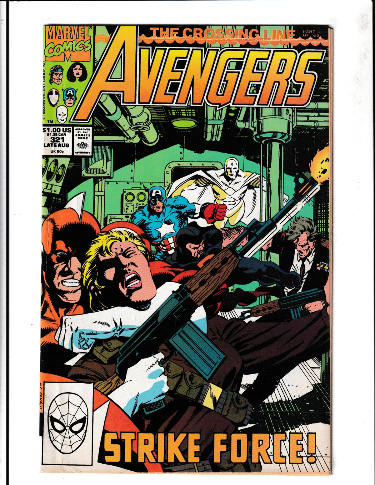 Avengers #321 (1990) Marvel Comics SKU:1587
