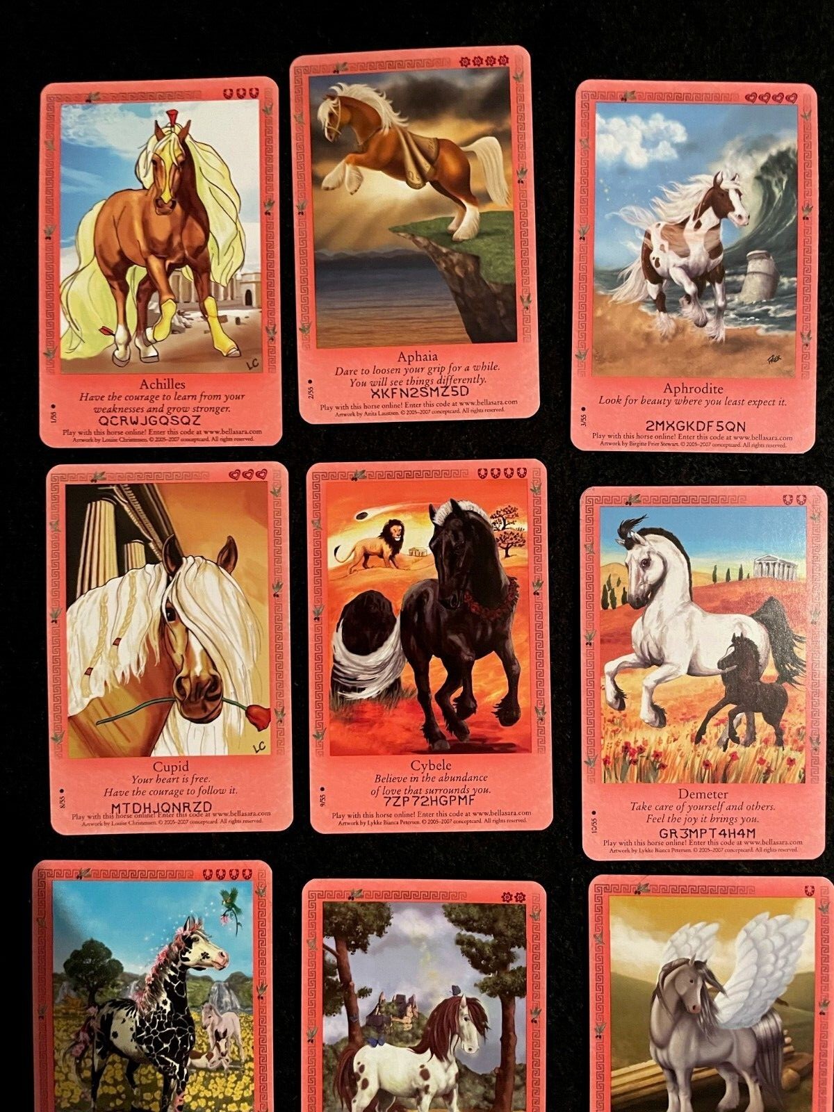 U-PICK Bella Sara Ancient Lights Common 1-28 + Energy Cards (2007) Hidden City