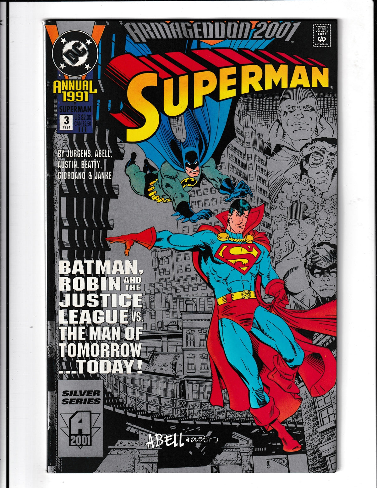 Superman Annual #3 (1991) DC Comics SKU:847
