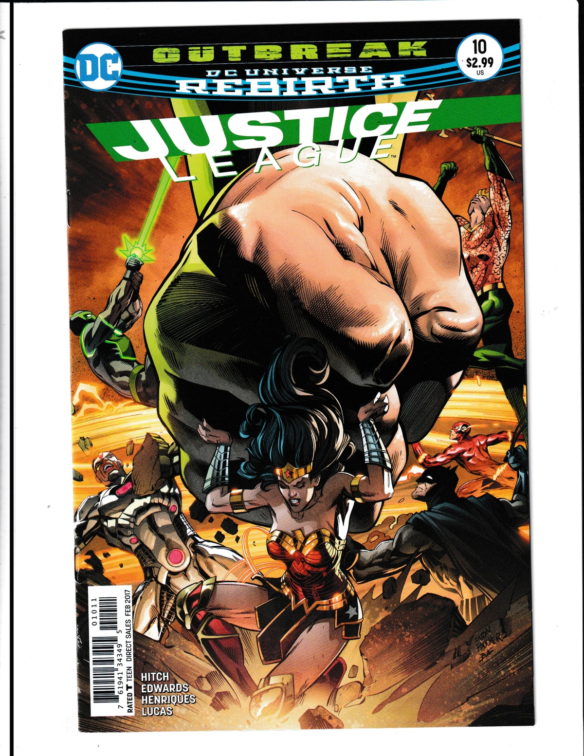 Justice League #10 (2017) DC Comics