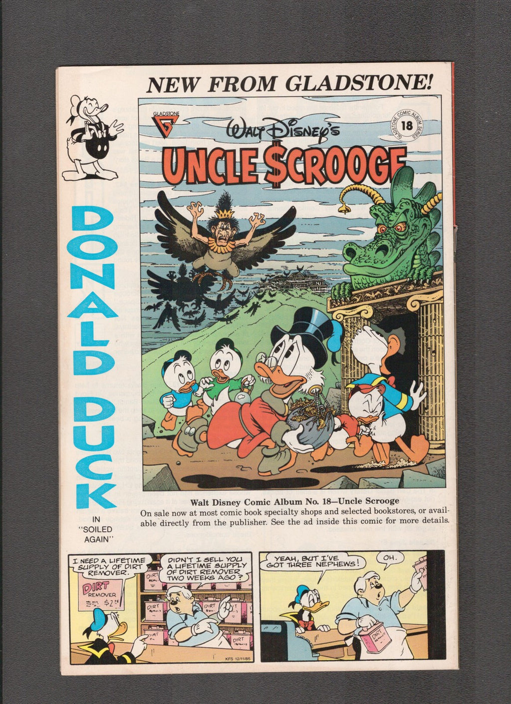 Donald Duck #274 (1989) Gladstone Comics