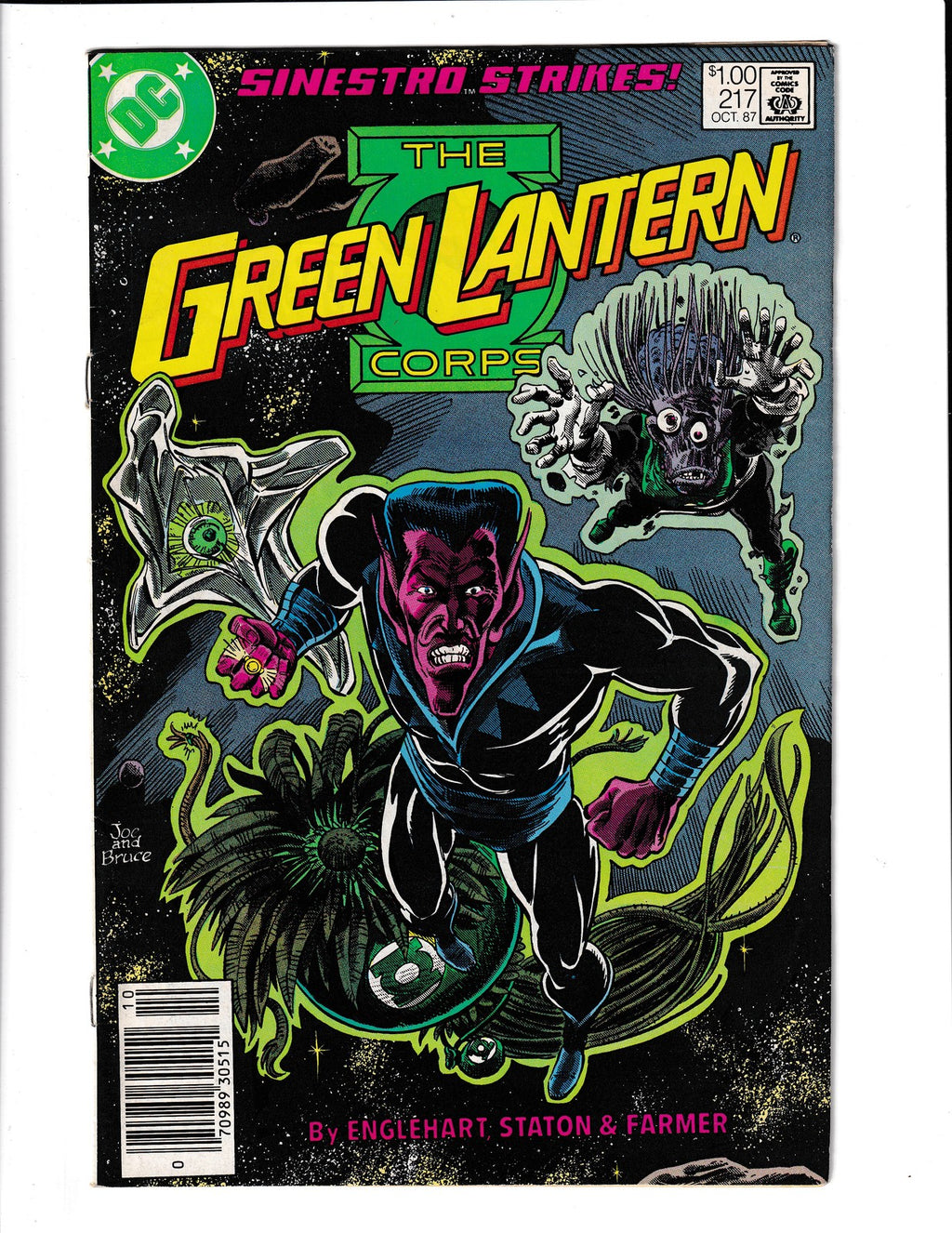 Green Lantern Corps #217 (1987) DC Comics