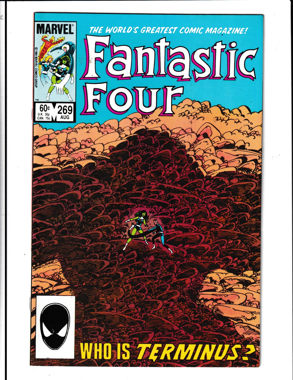 Fantastic Four #269 (1984) 1st Appearance of Terminus Marvel Comics