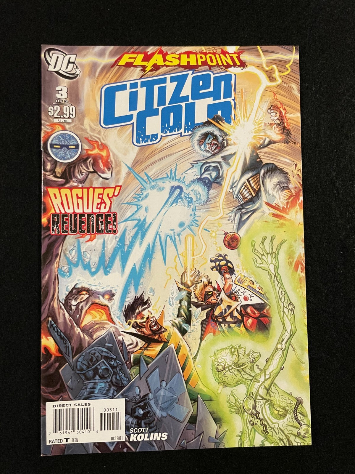 Flashpoint: Citizen Cold - Complete Set of 3 #1-3 (2011) DC Comics