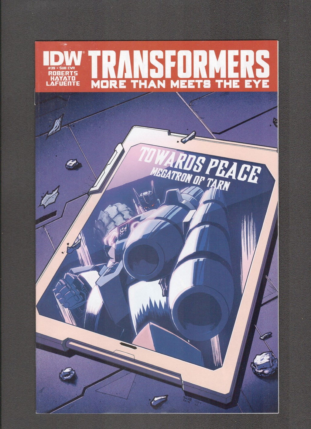Transformers: More Than Meets the Eye #39 (2015) Nick Roche Sub CVR B IDW Comics